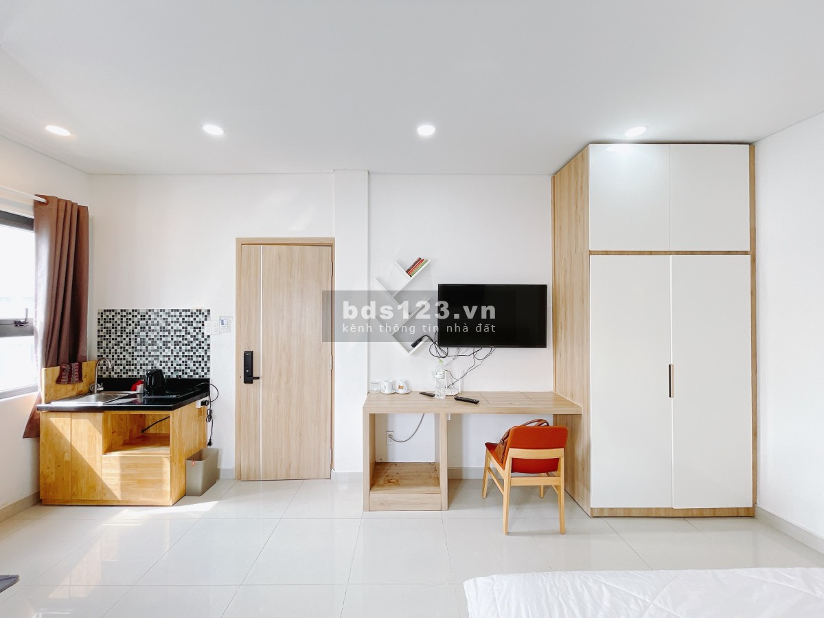 Cho thuê căn hộ Studio full nội thất siêu phẩm ngay Lotte khu an ninh
