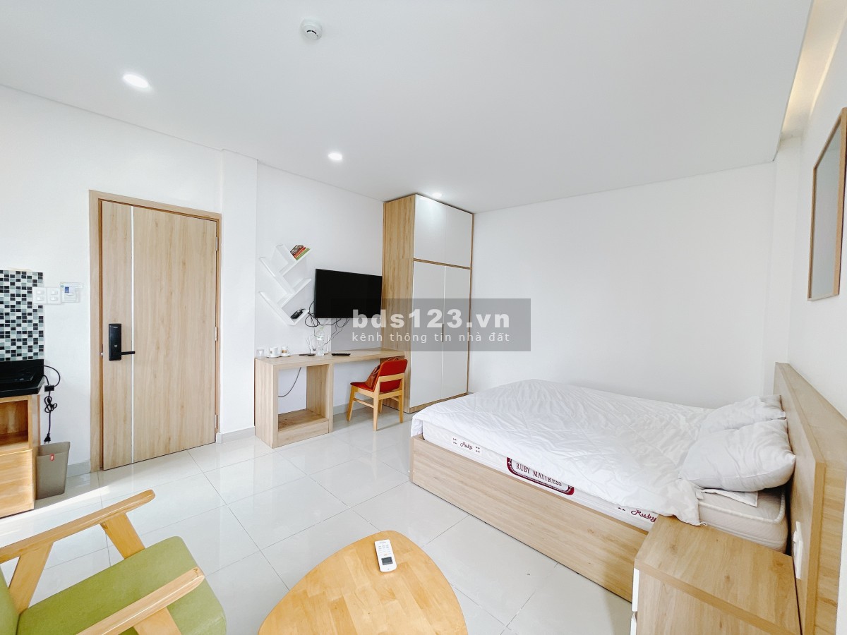 Cho thuê căn hộ Studio full nội thất siêu phẩm ngay Lotte khu an ninh