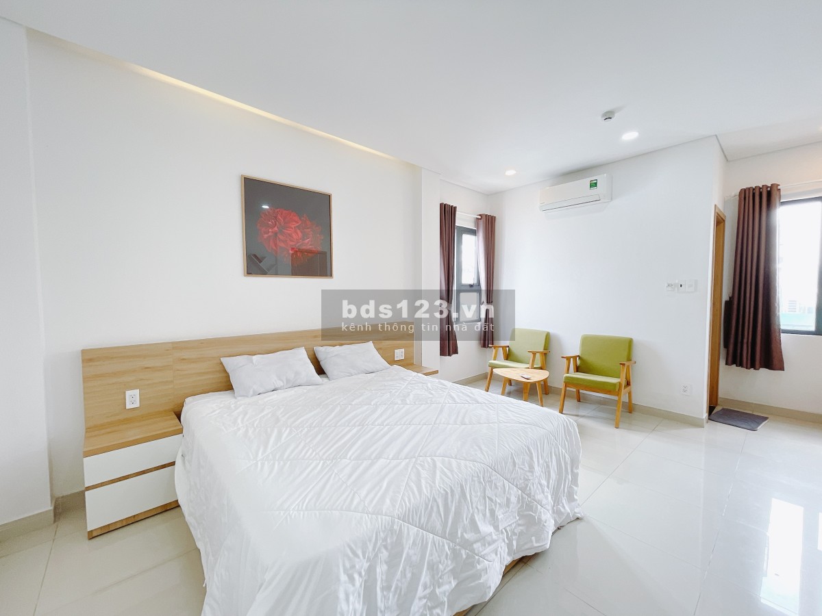 Cho thuê căn hộ Studio full nội thất siêu phẩm ngay Lotte khu an ninh
