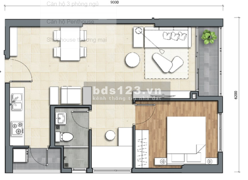 Nhà mới, căn hộ Precia Q2 chỉ 3.130 tỷ 49m2 giá tốt nhất thị trường cao cấp