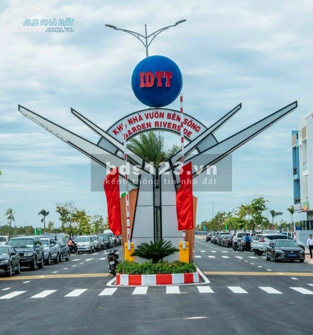 Khu đô thị Garden Riverside với 3 mặt giáp sông giá chỉ 1.4 tỷ/nền
