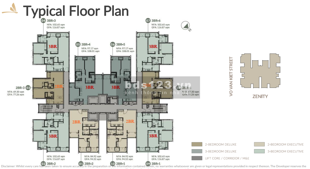 Cần bán căn hộ chung cư 2 phòng ngủ tại The Zenity, Cầu Kho, Quận 1, Hồ Chí Minh