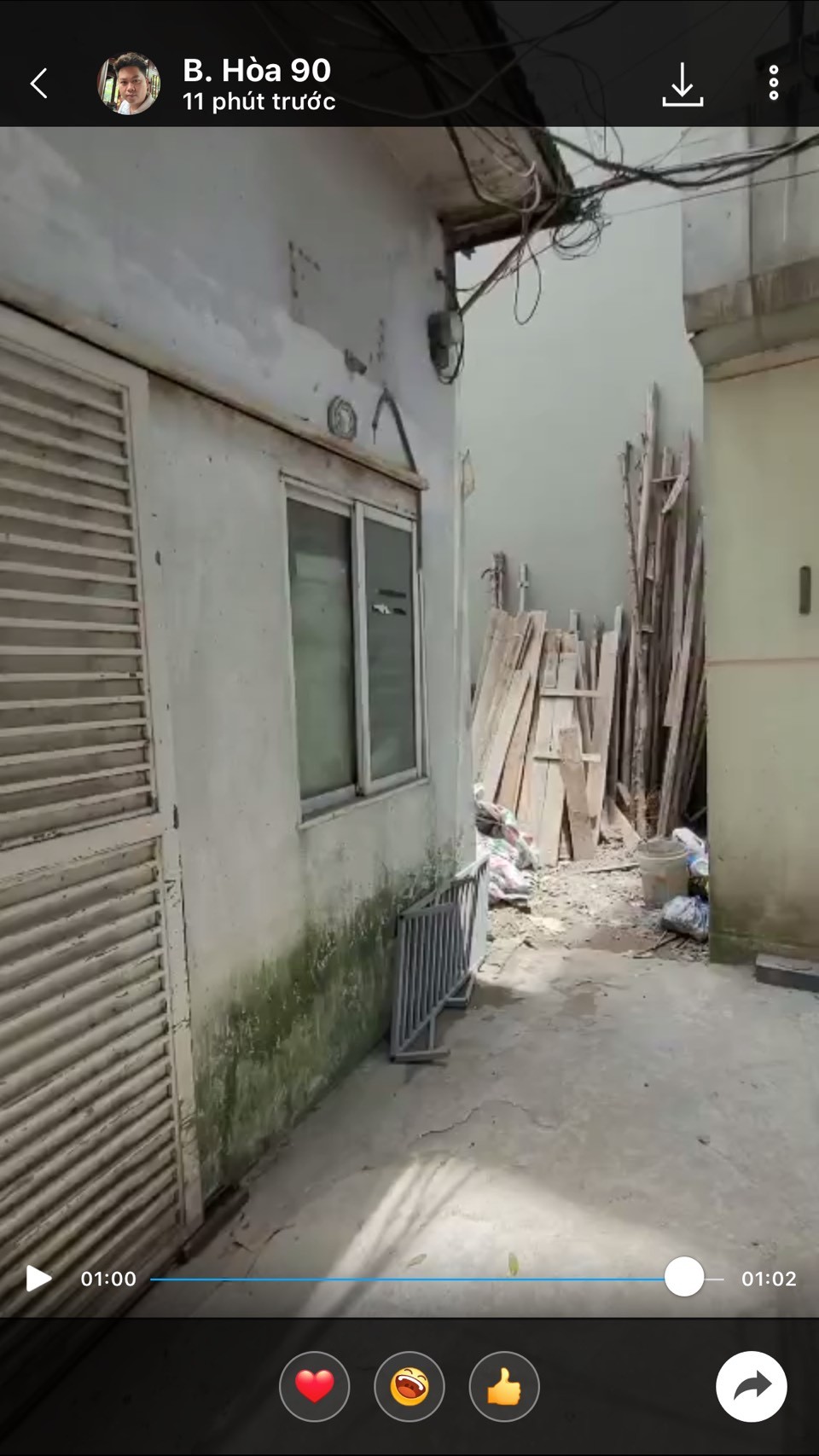 Bán nhà cấp 4, gần ô tô, Ngõ 318 Thạch Bàn, giá 1.8 tỷ. Long Biên