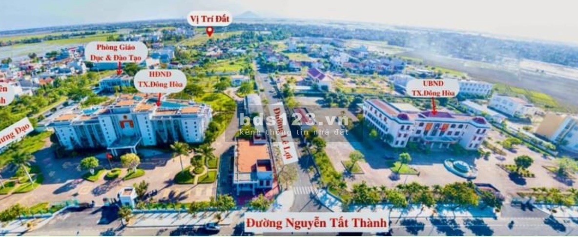 Cơ hội đầu tư đất nền sổ đỏ khu đô thị hành chính Đông Hoà Phú Yên