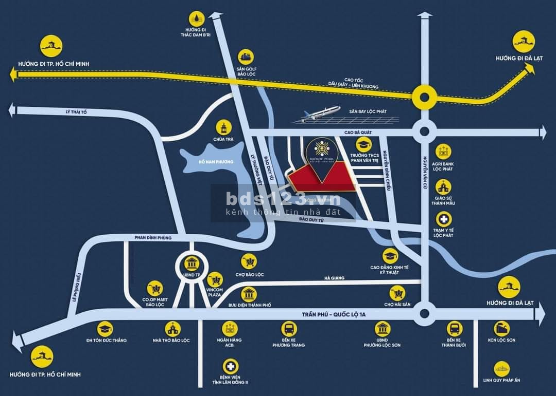 Đất nền khu biệt thự nghỉ dưỡng thành phố Bảo Lộc, giá 19 triệu/m2
