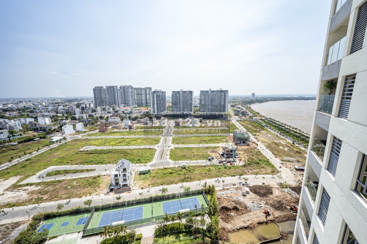 Căn 2pn ban công View mé sông cho thuê tại Đảo Kim Cương. LH em Tâm: 0902.0506.43