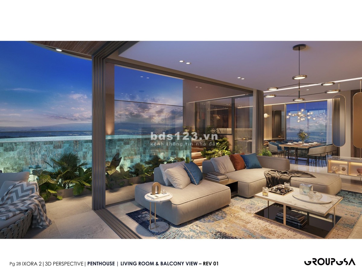 Sở hữu Penthouse độc bản mặt hướng biển - lưng tựa rừng tại Hồ Tràm từ 12 tỉ