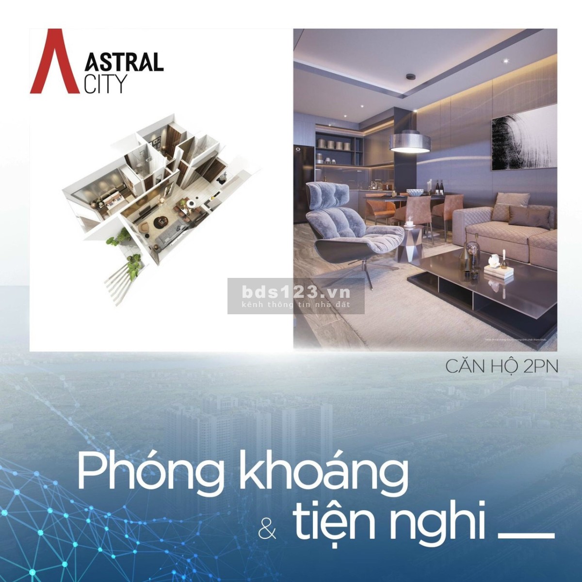 Căn hộ Astral CIty mặt tiền Quốc Lộ 13, đầy đủ tiện nghi giá tốt