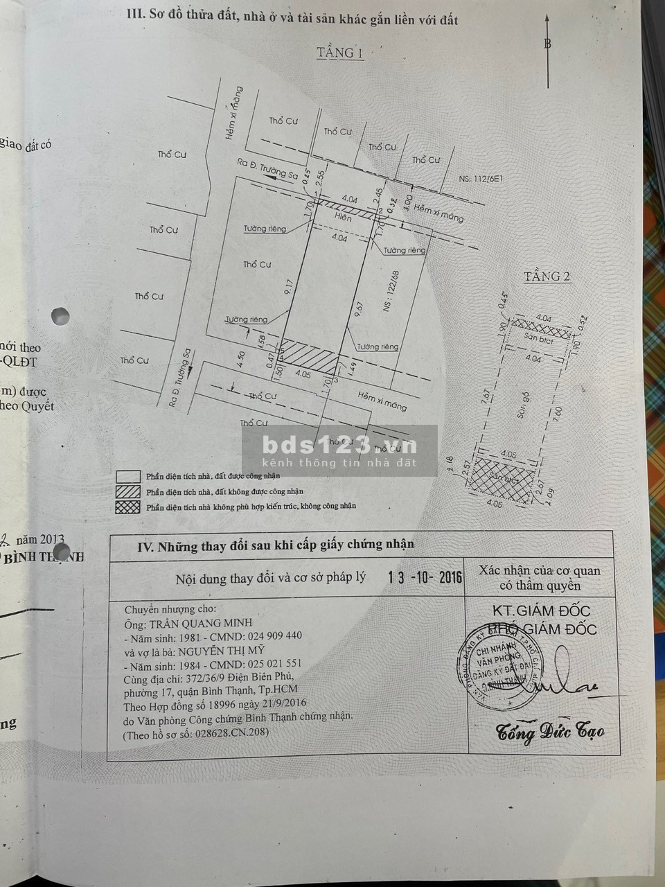 Bán nhà 1 trệt 1 lầu hẻm Trường Sa P15 Bình Thạnh