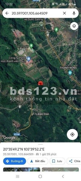 Cần Bán 870m^2 Đất Liền Kề Mặt Đường Ql12B - 68, DT12B, Thanh Nông, Huyện Lạc Thủy, Hòa Bình