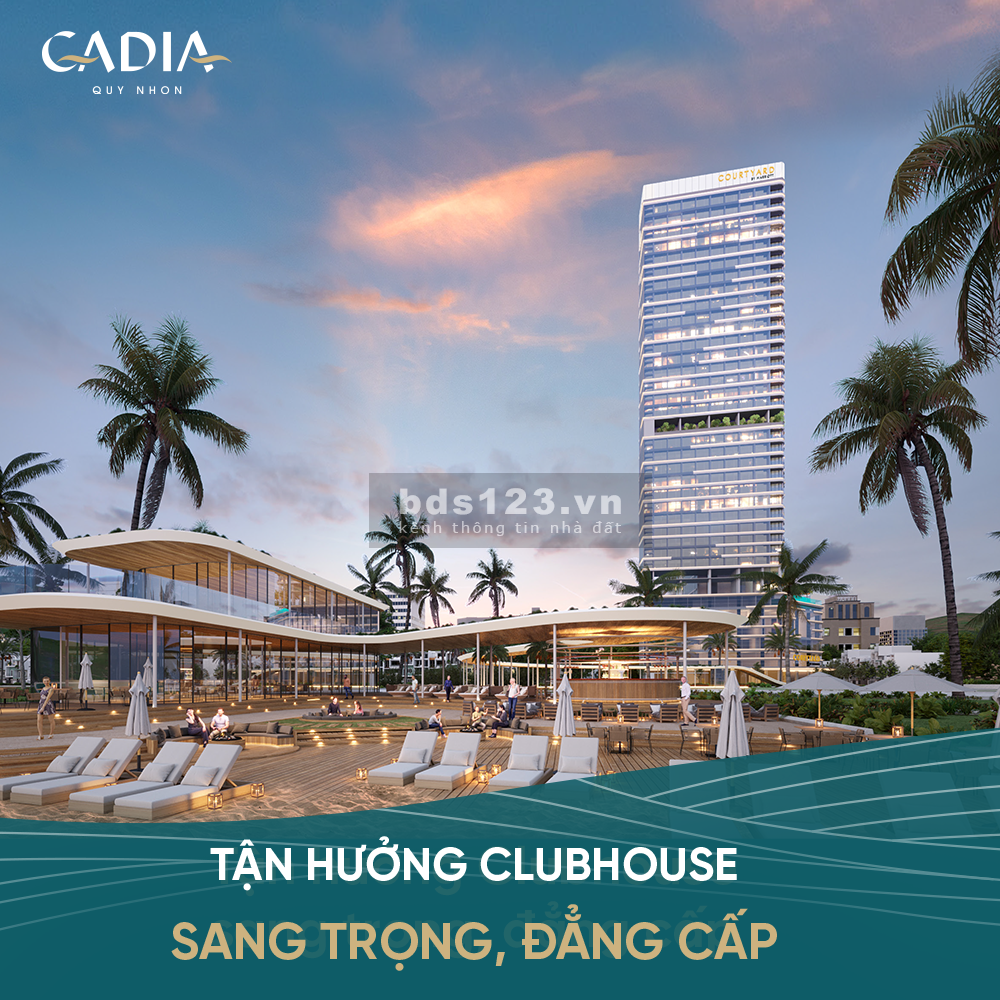 100 căn suất nội bộ rẻ nhất thị trường dự án CADIA Quy Nhơn- 4 sao quốc tế- view trực diện biển.