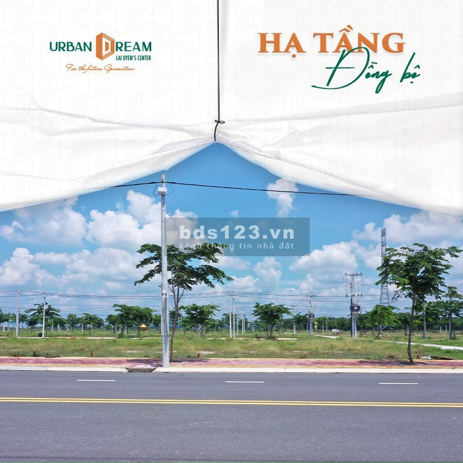 Đất nền đô thị diện tích sử dụng 80m2-100m2 sổ sẳn từng lô