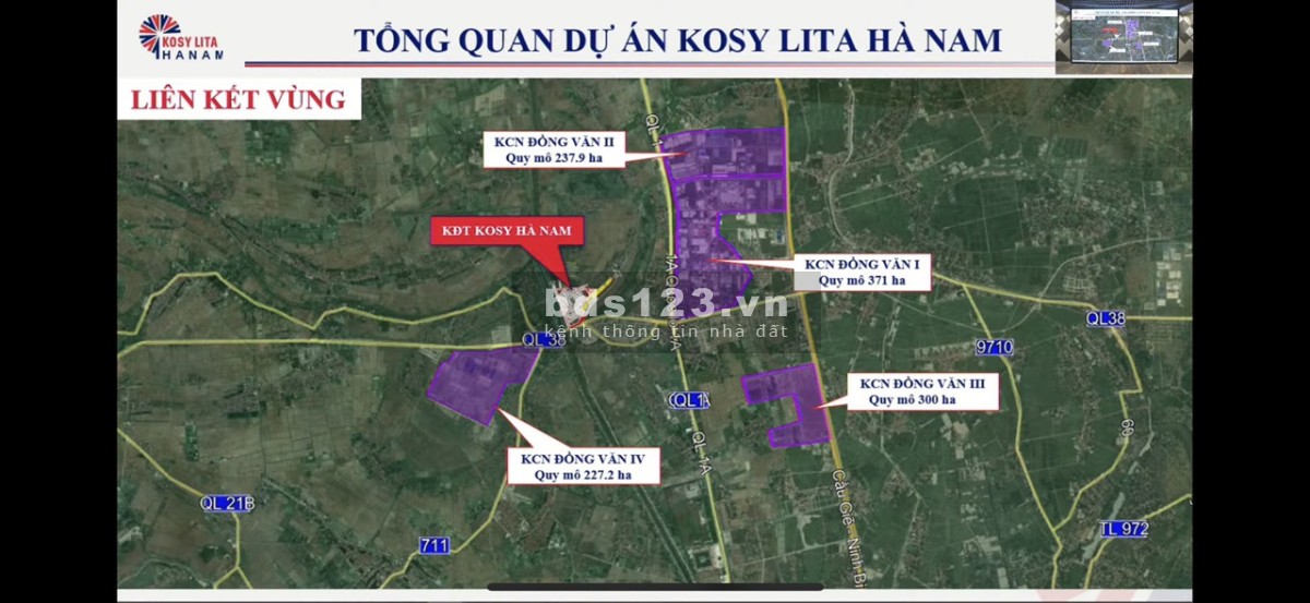 Bán dự án Kosy Lita Hà Nam điểm sáng đầu tư, an cư thịnh vượng