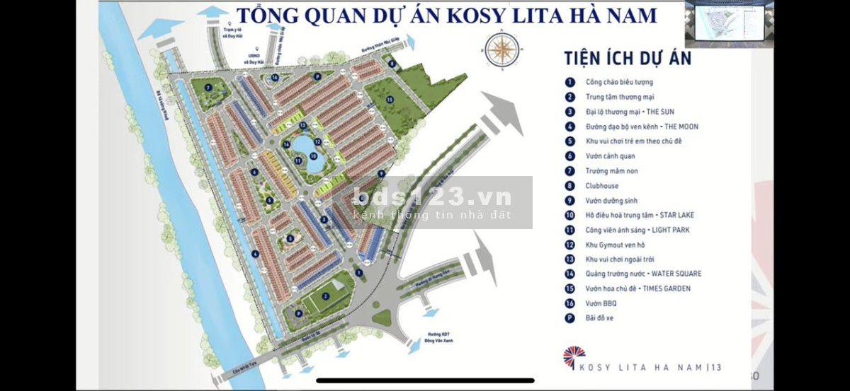 Bán dự án Kosy Lita Hà Nam điểm sáng đầu tư, an cư thịnh vượng
