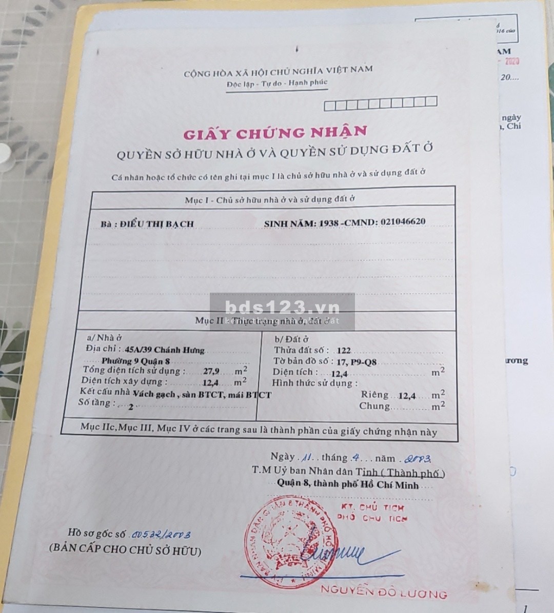 Cần bán gấp nhà Phạm Hùng phường 9 Quận 8 lh 0938176976