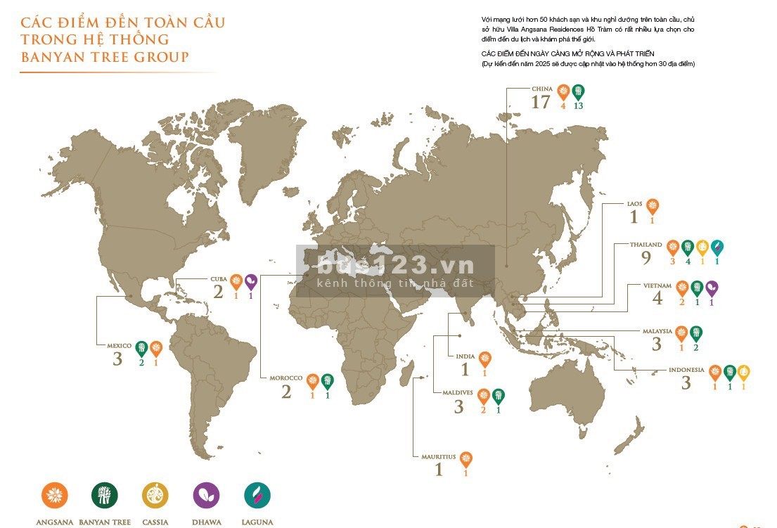 Biệt thự biển Angsana Hồ Tràm, nhận nhà ngay, thanh toán giãn, ĐV vận hành top 1 Châu Á Banyan Tree