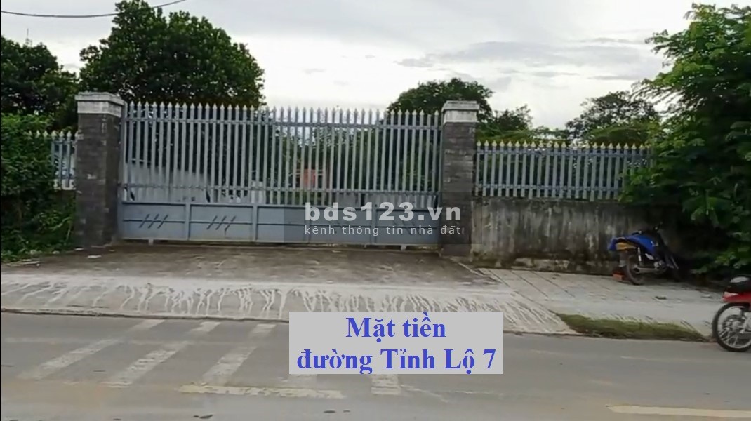 Củ Chi 2 mặt tiền Tỉnh Lộ 7 Nguyễn Thị Rành, dtsd 35x70m dtsd 2473m2, giá chỉ 30 tỷ