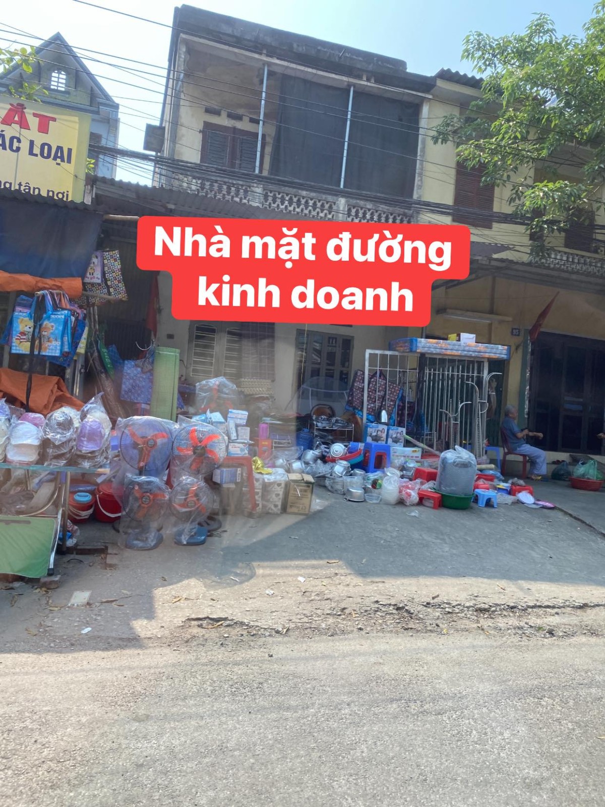 Bán nhà 2 tầng mặt đường kinh doanh chợ Glonics, p Phú Xá, tp Thái Nguyên
