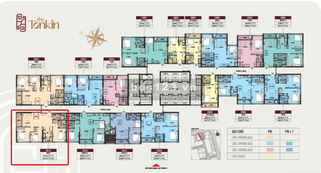 Bán căn 3PN 90m phân khu vip TK2 Vinhomes Smart City giá 4.8 Tỷ