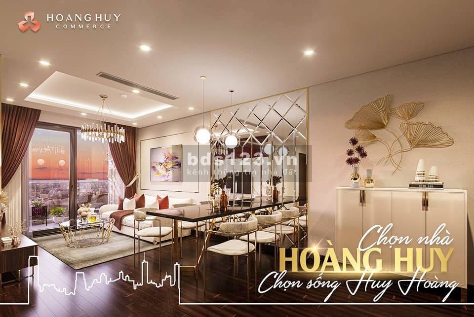 Chỉ cần 700tr đã có ngay căn hộ cao cấp tại dự án Hoàng Huy Commerce Hải Phòng