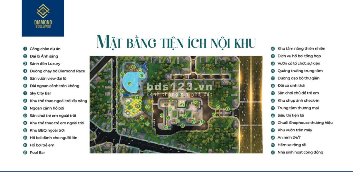 Căn hộ cao cấp trung tâm thành phố view đẹp giá rẻ Bình Dương