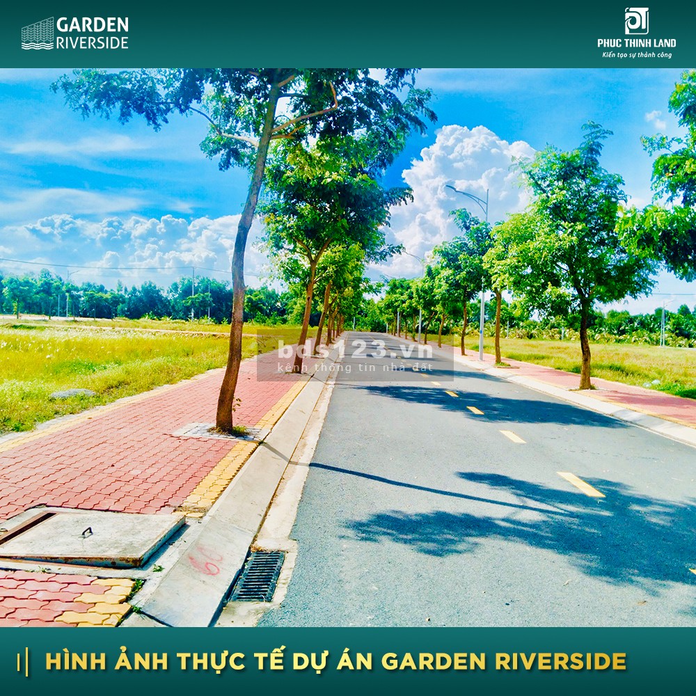 Dự án Garden riverside Thủ Thừa Long An sổ hồng sẵn công chứng ngay