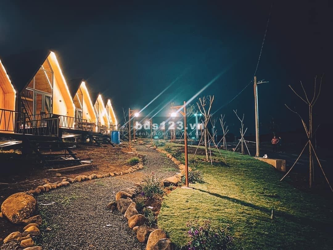 Đất nghỉ dưỡng Bảo Lộc view hồ tự nhiên, view đồi thông, đồi chè 500m² thổ cư sổ sẵn