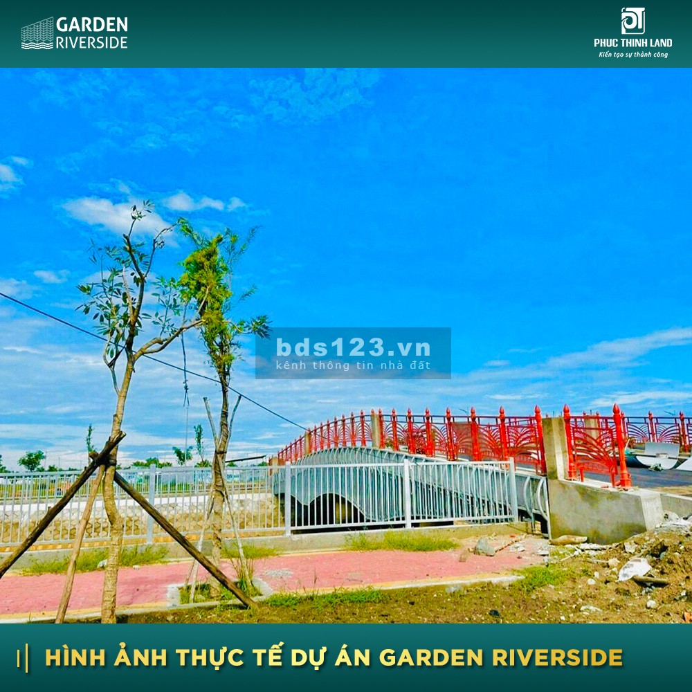 Dự án Garden riverside Thủ Thừa Long An sổ hồng sẵn công chứng ngay