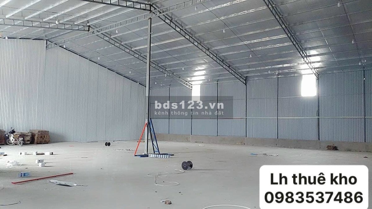 Cho thuê kho, xưởng sản xuất nhẹ đường Thụy Phương, Bắc Từ Liêm, Hà Nội