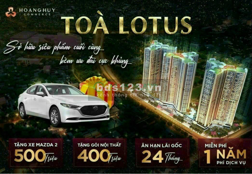 Bán nhanh căn hộ cao cấp 2 phòng ngủ, quỹ căn độc quyền giá chủ đầu tư