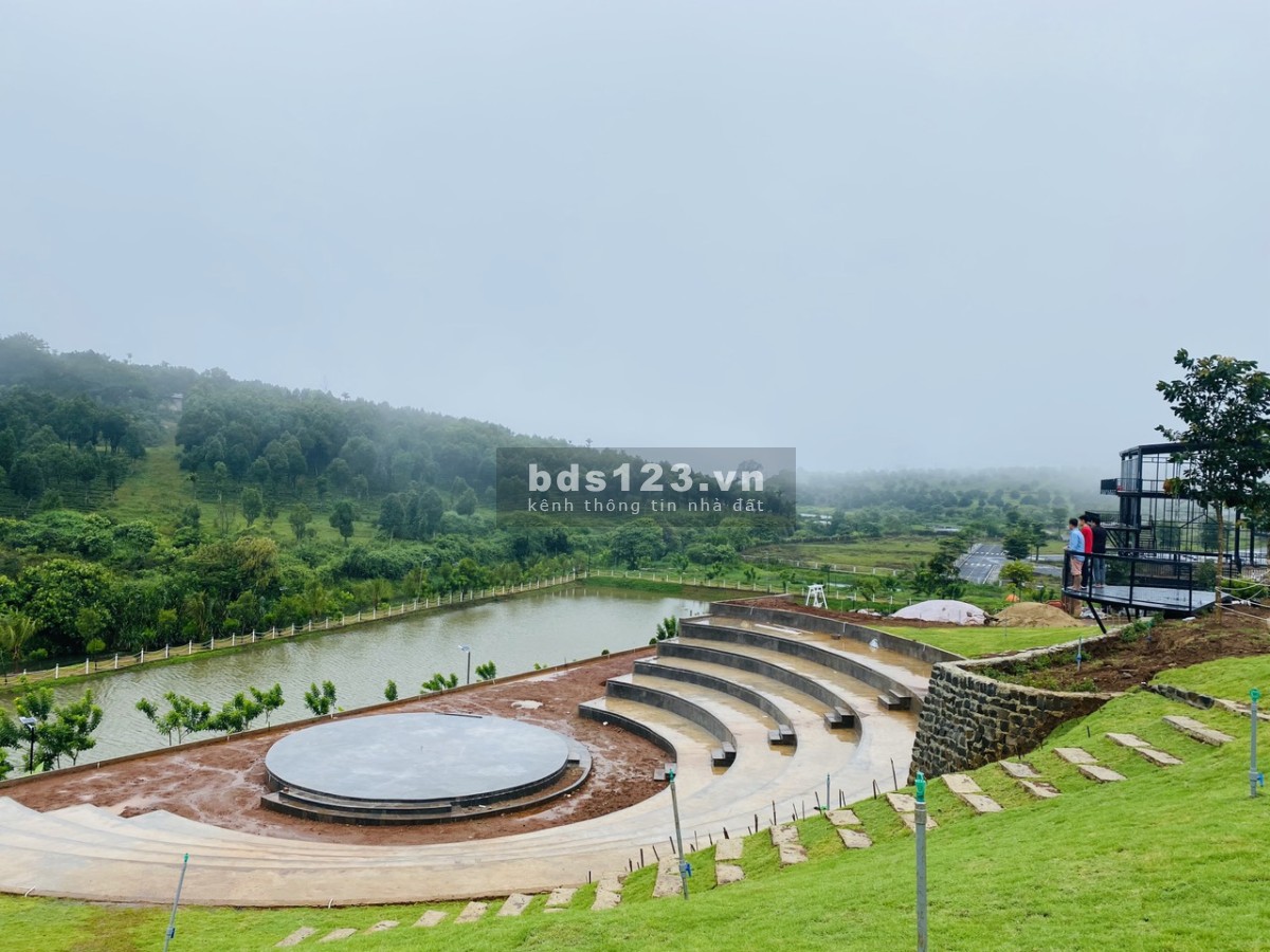 Đất nghỉ dưỡng Bảo Lộc view hồ tự nhiên, view đồi thông, đồi chè 500m² thổ cư sổ sẵn