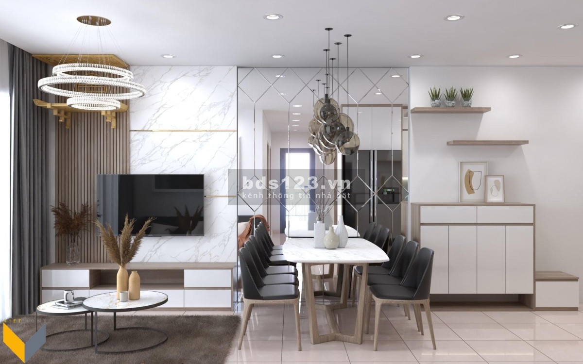 Bán Cắt Lỗ 1 tỷ căn hộ cao cấp căn 3PN 80m2 giá 2,35 tỷ - Vinhomes ocean park