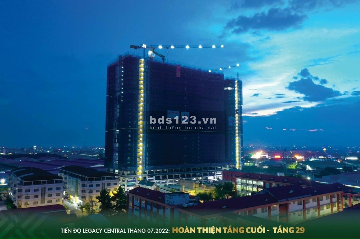 Căn hộ Legacy Prime trung tâm thành phố Thuận An Bình Dương, giá tốt đầu tư