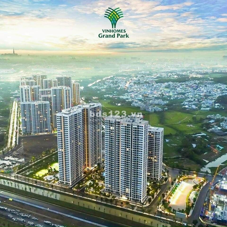 Chính chủ cần bán căn 2PN + 2WC 69m2, Vinhomes Grand Park Q9, view thoáng, mát giá full 2tỷ59