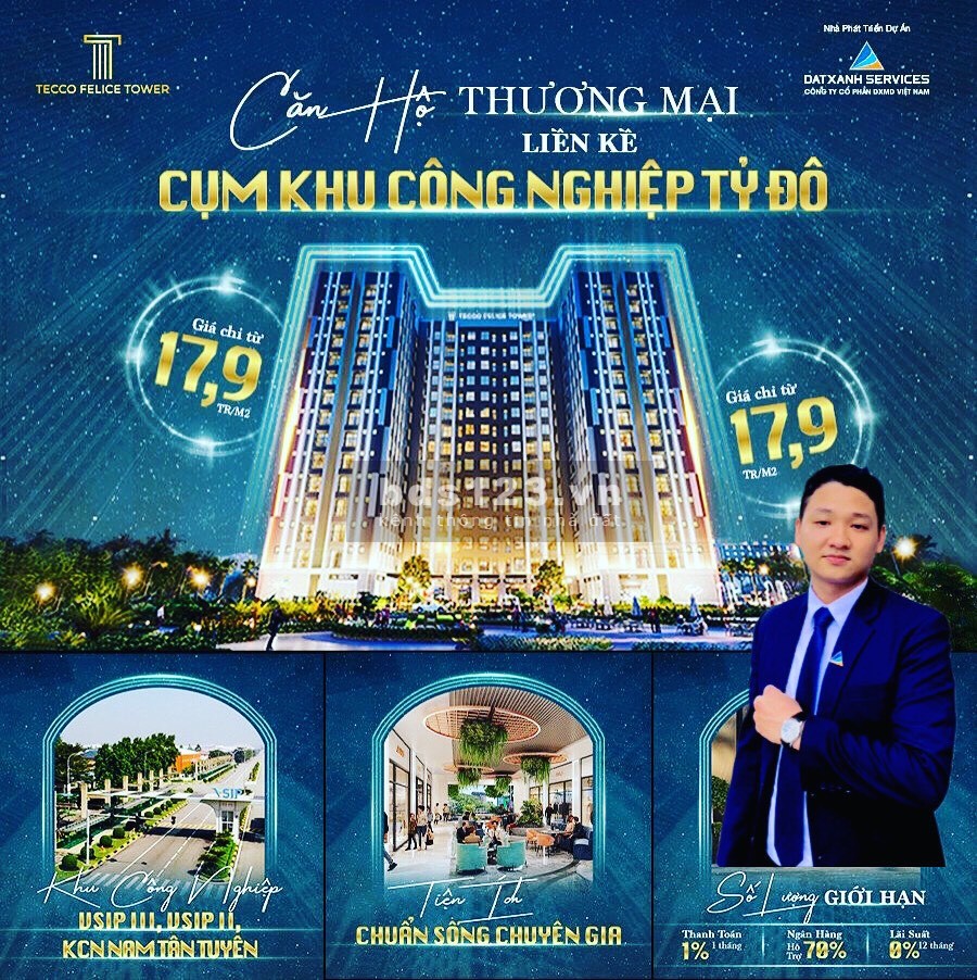 Căn hộ giá rẻ trung tâm thương mại tầng trệt lợi nhuận Tân Uyên lên thành phố 2025