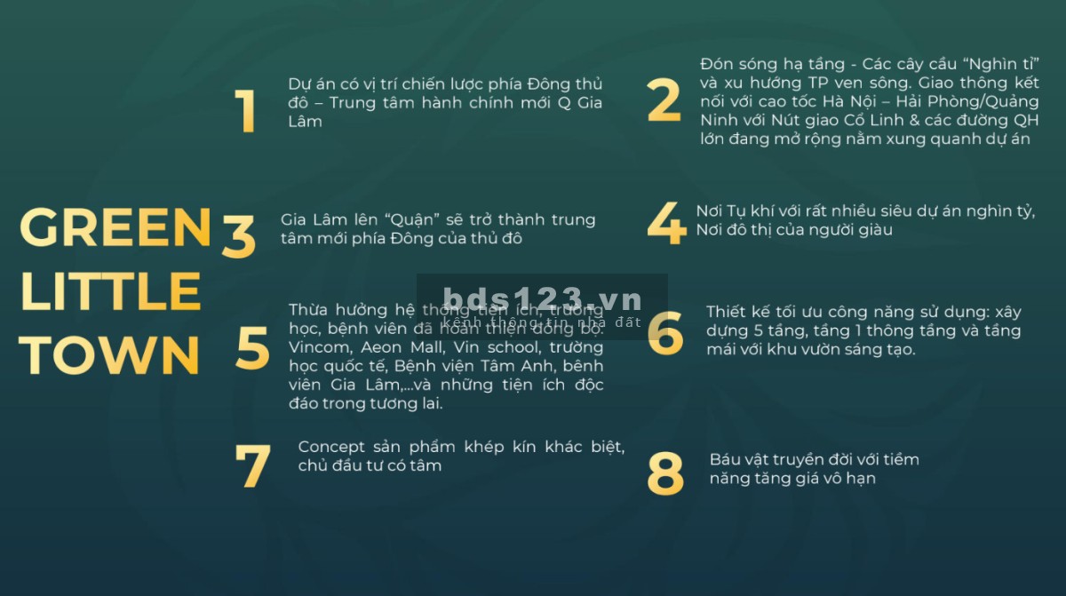 Liền kề, Biệt thự -ngay Quốc lộ 5, cách VHOP1 chỉ 3p, CHỈ từ 2.8 TỶ, ck 6%, vay 70%, 0Đ, 12 tháng