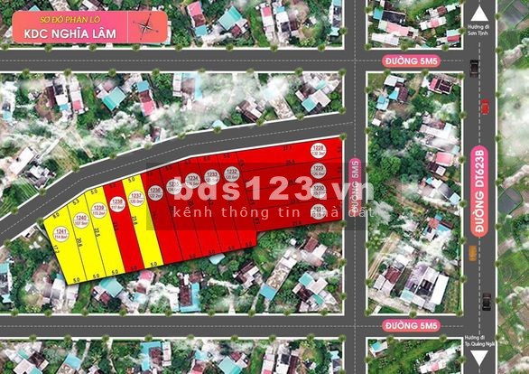 Còn 1 lô duy nhất vuông vức hàng ngoại giao giá đầu tư bao êm giá 302 Triệu