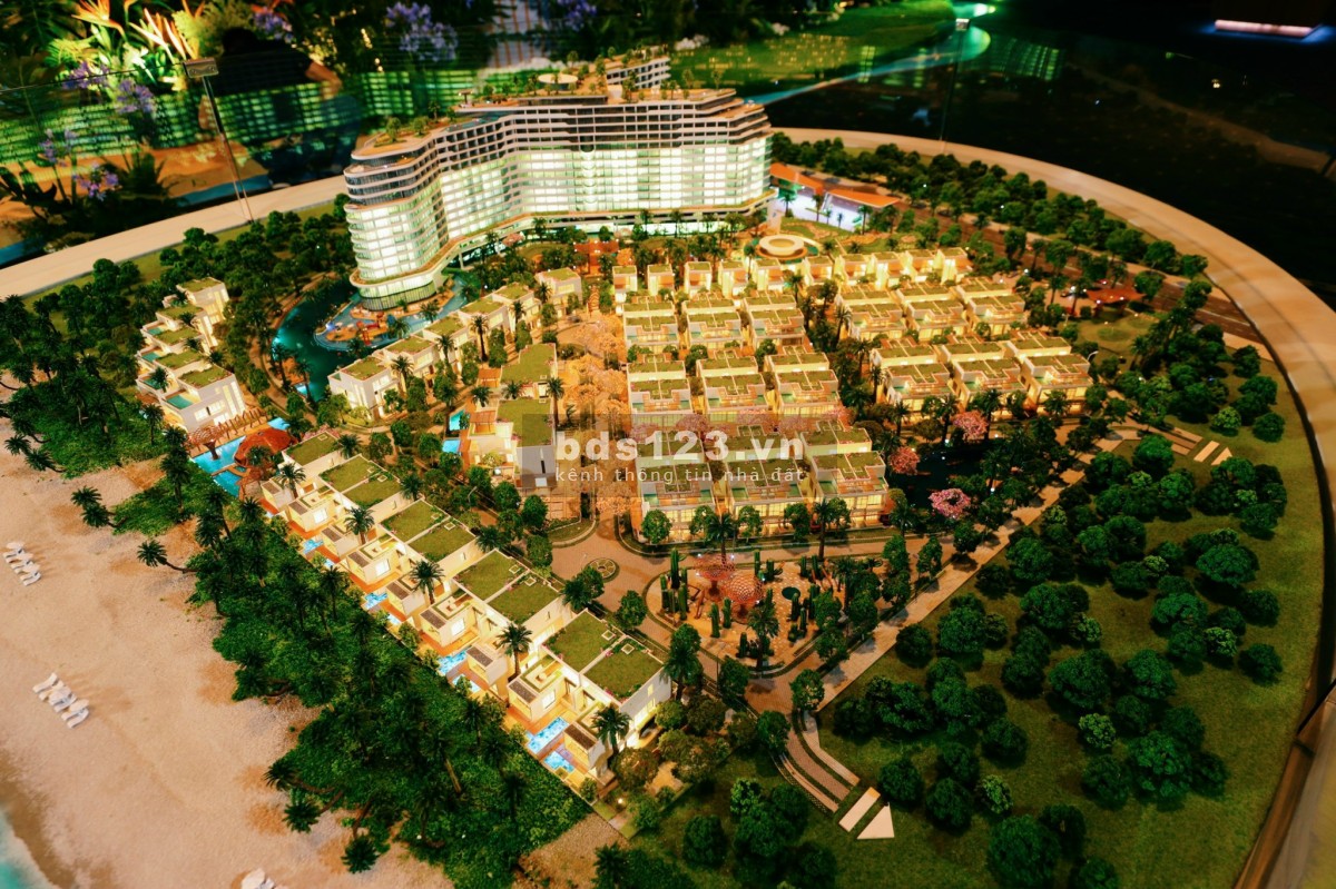 Bán biệt thự biển Charm Hồ Tràm căn góc 3 mặt thoáng giá chỉ 22 tỷ, thanh toán 20% nhận nhà