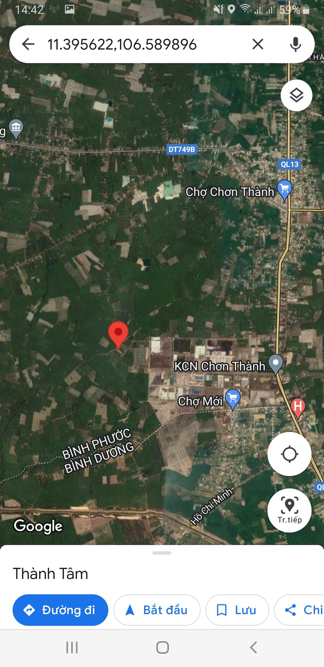 Đất Chơn Thành cần bán thu hồi vốn, giá nào cũng bán lh 035400892