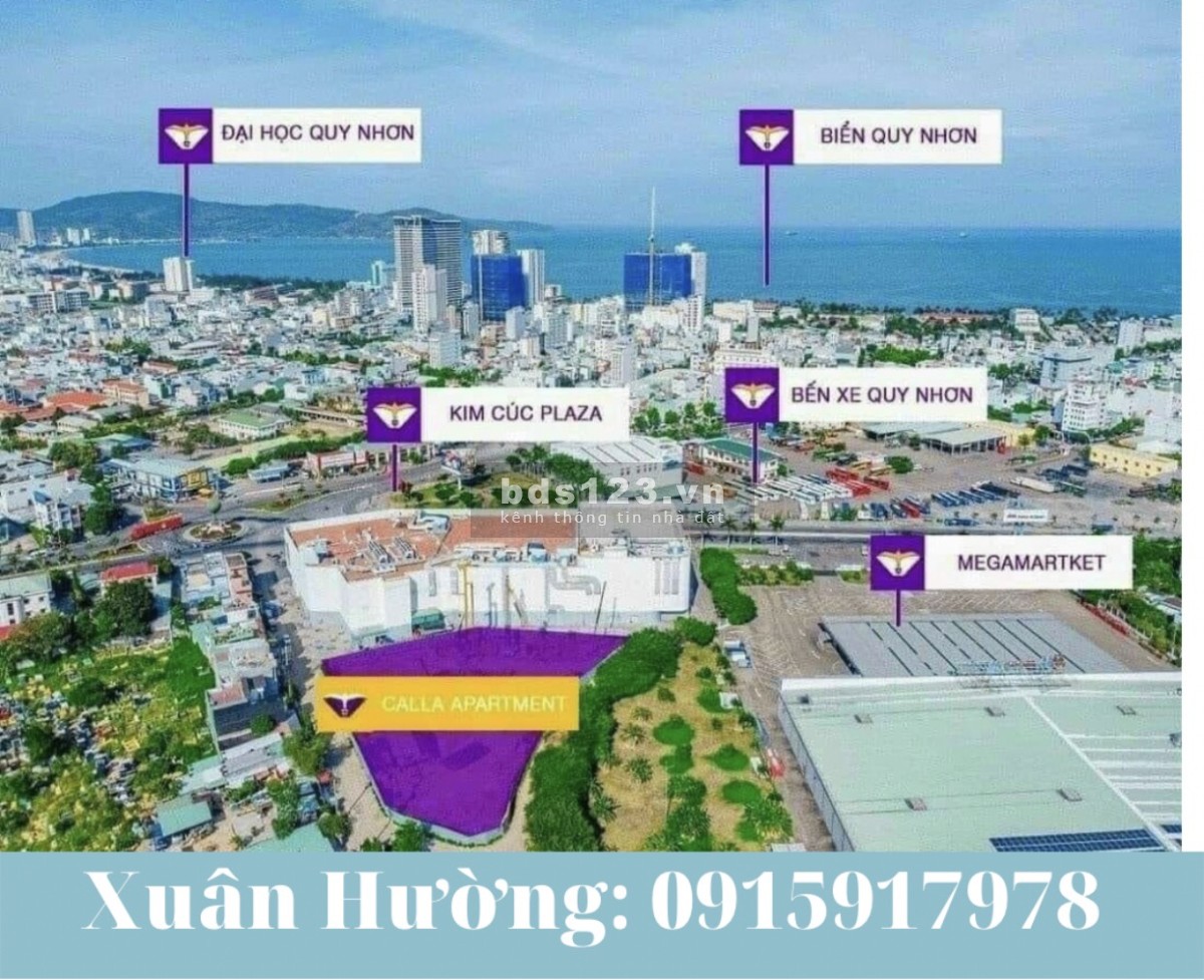 Calla Apartment căn hộ sân vườn duy nhất tại thành phố biển Quy Nhơn, giá tốt