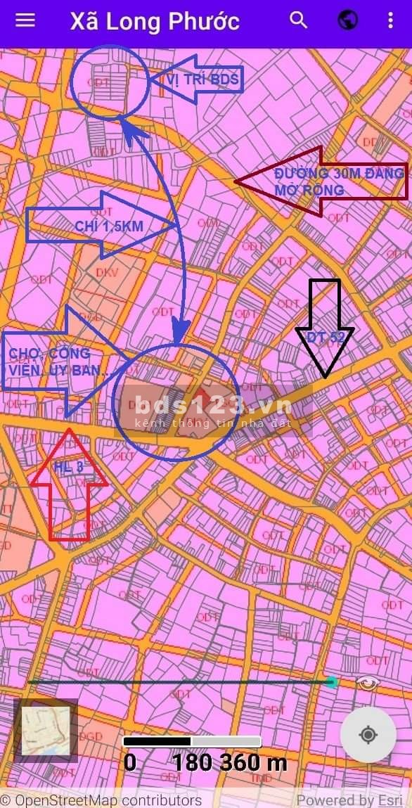 Đất Nền Long Phước Tp Bà Rịa_ Vị Trí Đẹp_Không Gian Sống Trong Lành