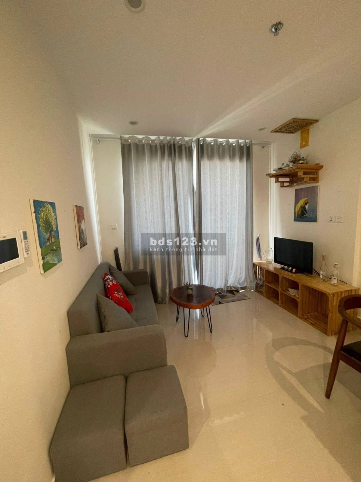Bán Căn Hộ Cao Cấp 1PN+1 46m2 Full Nội Thất 1.3 tỷ Tầng Trung View Thoáng - Vinhomes Ocean Park