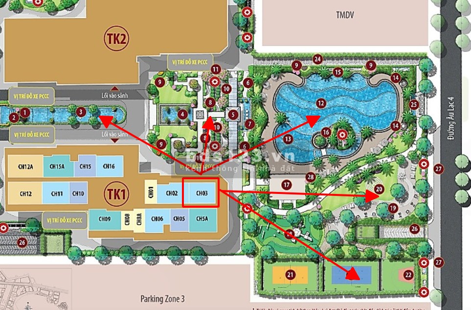 Bán căn hộ 2PN 66m tòa cao cấp Vinhomes Smart CIty giá 3.30 Tỷ