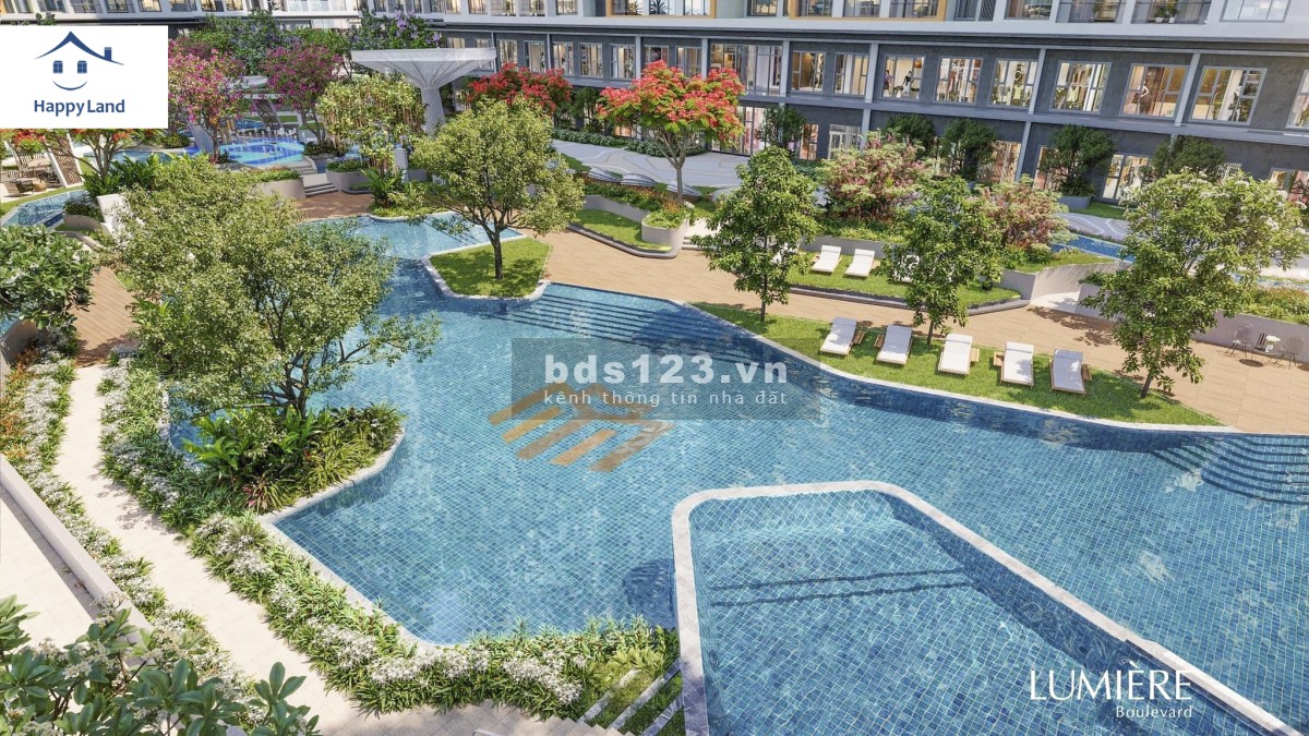 Lumiere Boulevard Quận 9 chỉ thanh toán 20% ân hạn 48 tháng, free 3 nằm phí quản lý