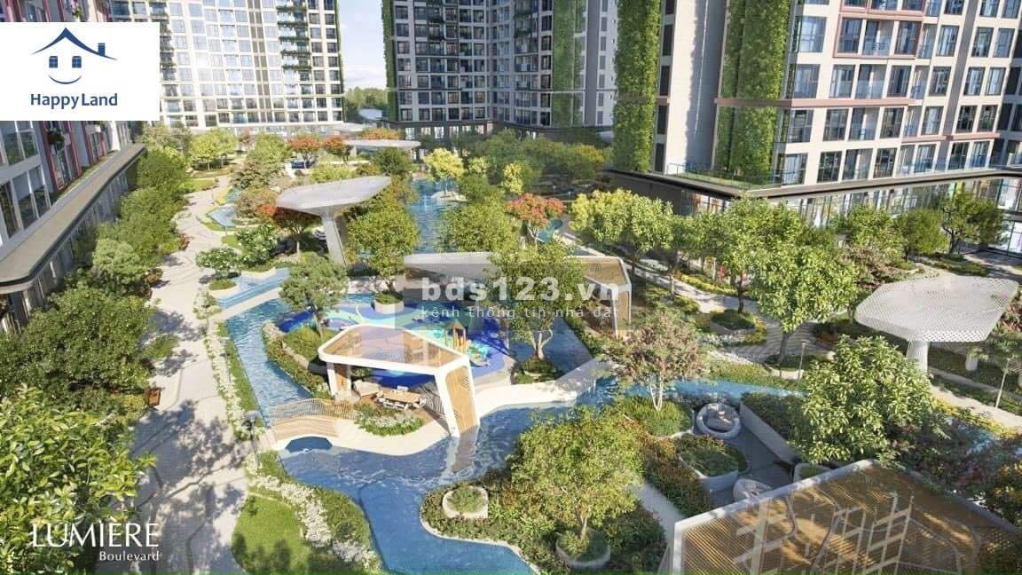 Lumiere Boulevard Quận 9 chỉ thanh toán 20% ân hạn 48 tháng, free 3 nằm phí quản lý