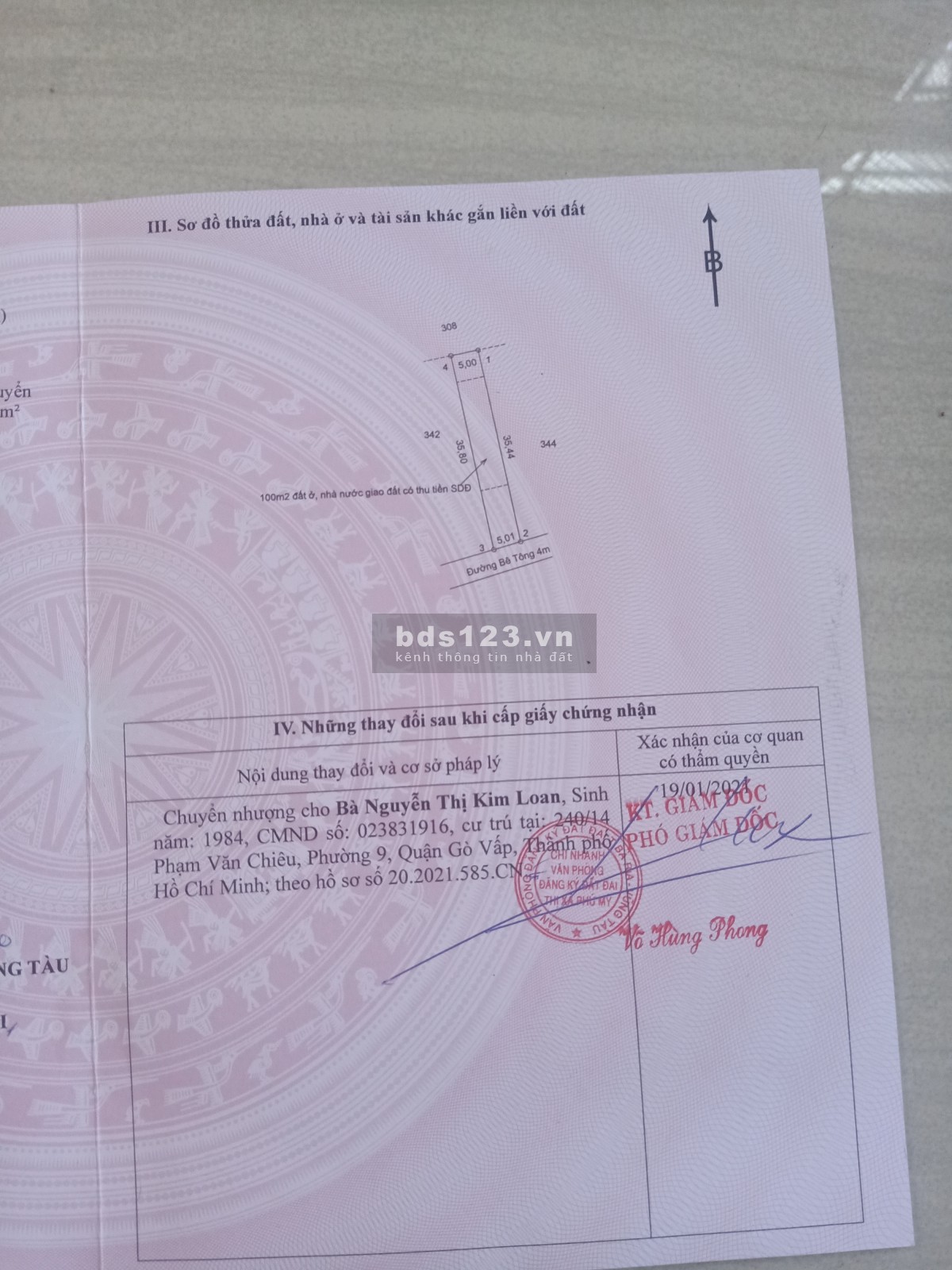 Cần bán 178m đất có thổ cư ở Châu Pha, Phú Mỹ, Bà Rịa Vũng Tàu