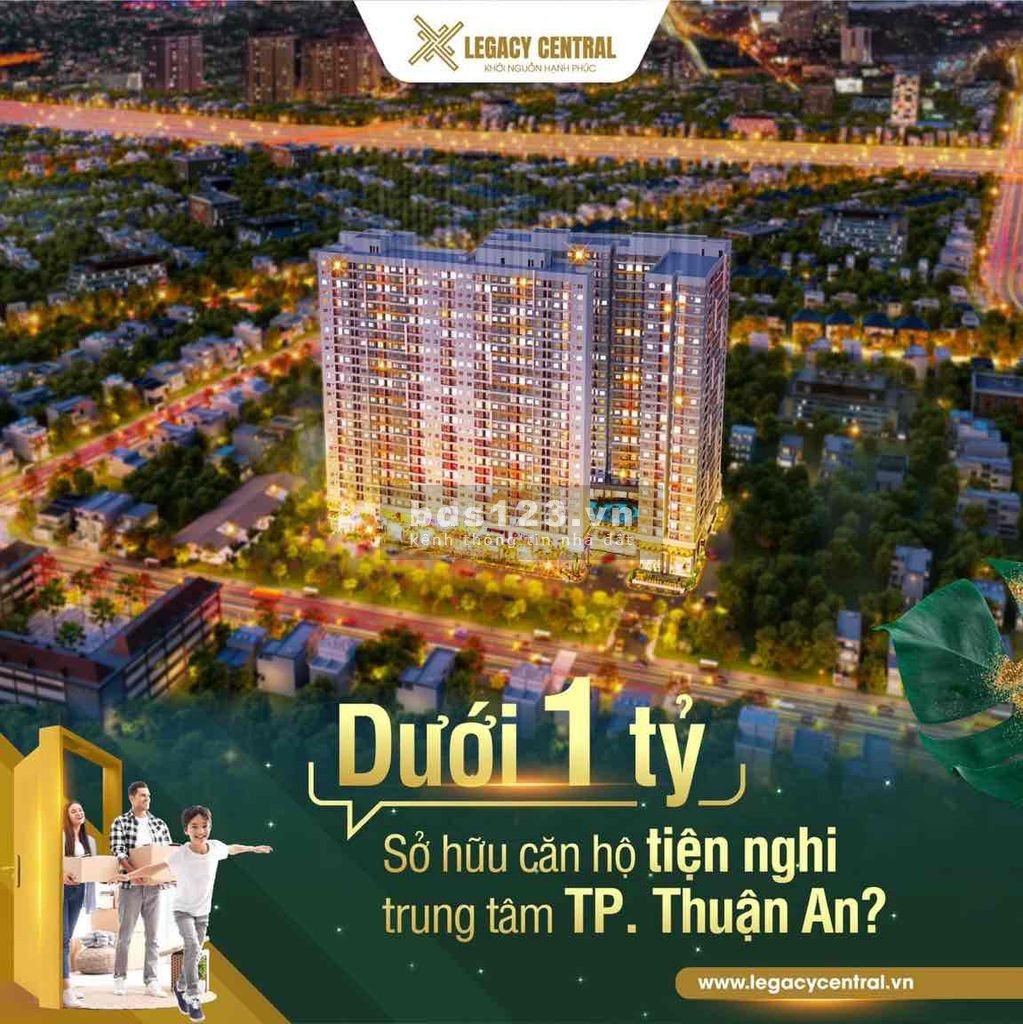 Nhận booking đặt chỗ vị trí đẹp căn hộ Legacy Prime chỉ 50tr/sp ( Không mua hoàn trả 100%)