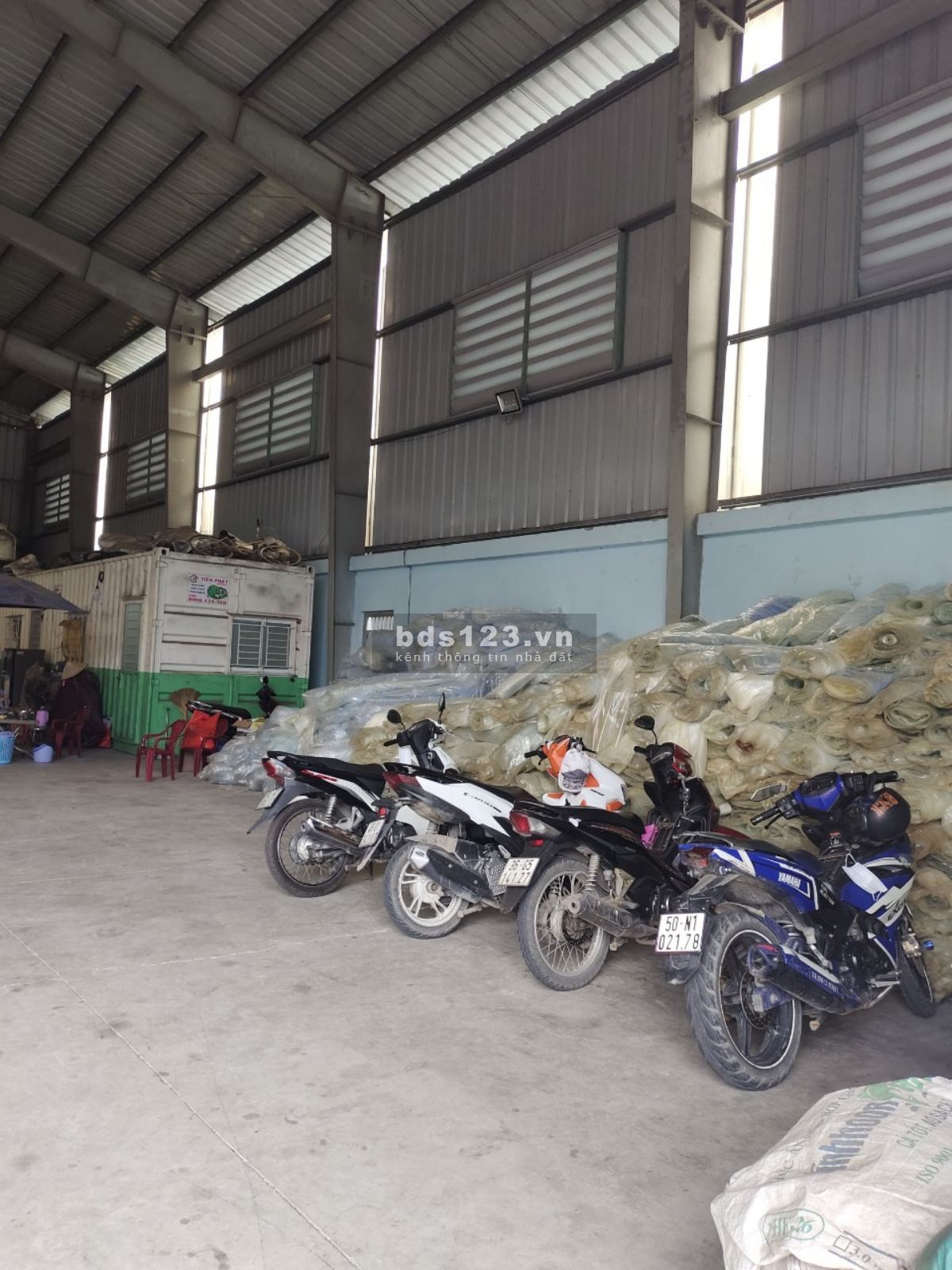 Cho thuê kho xưởng dtsd 1200m2 gần KCN Tân Đô, Đức Hòa Hạ, Đức Hòa, Long An