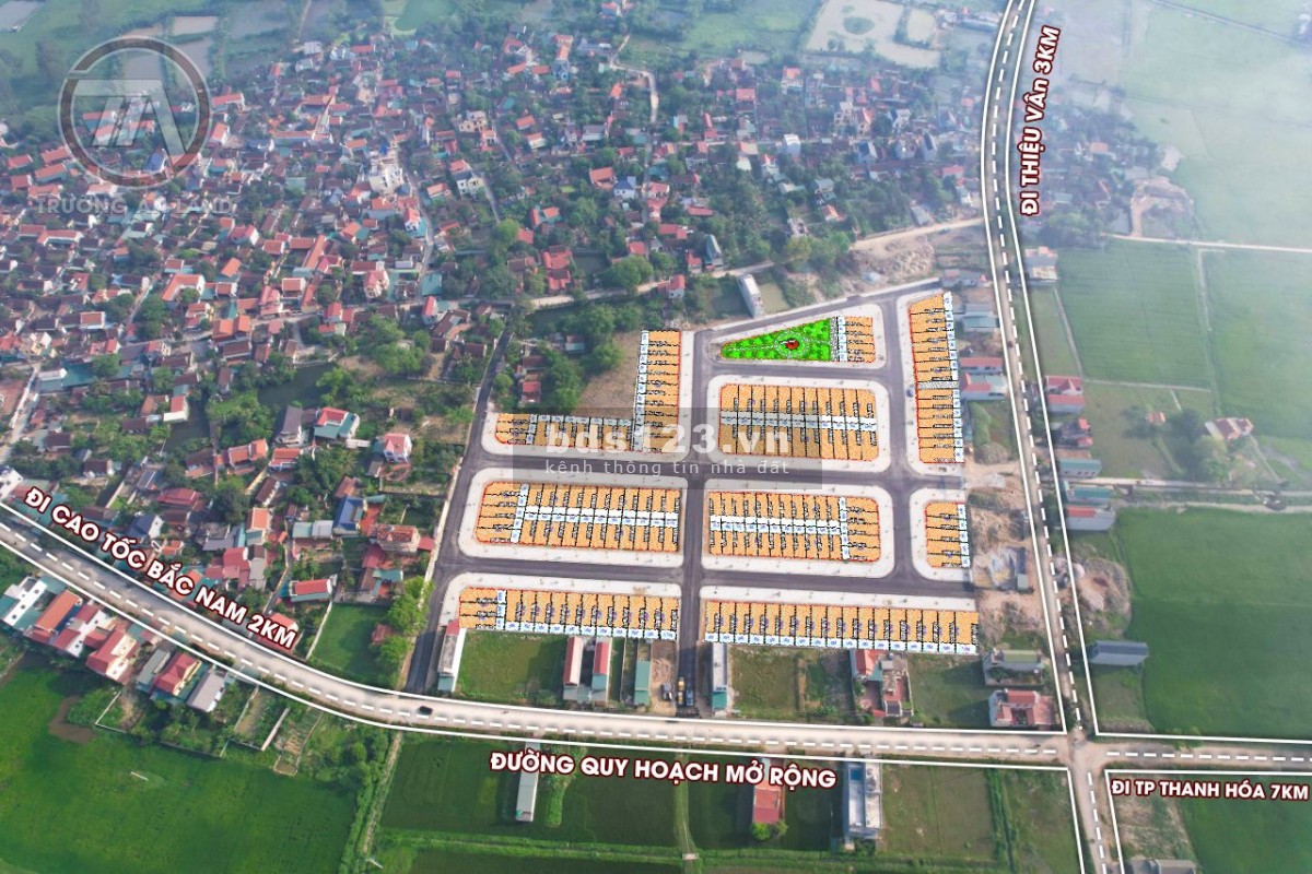 Bán đất mb 2027 Thiệu Giao Thanh Hoá hạ tầng hoàn thiện, giá đầu tư