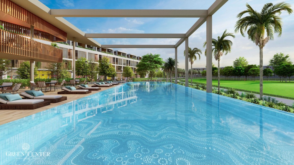 Bán Biệt thự sân Golf Long An, cạnh Vinhomes 900ha diện tích 84m2 giá 3ty7